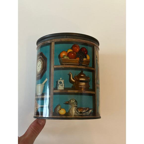 Vintage PG Proctor Gamble old kitchen shortening Coffee Tin Container Jar - Picture 8 of 9